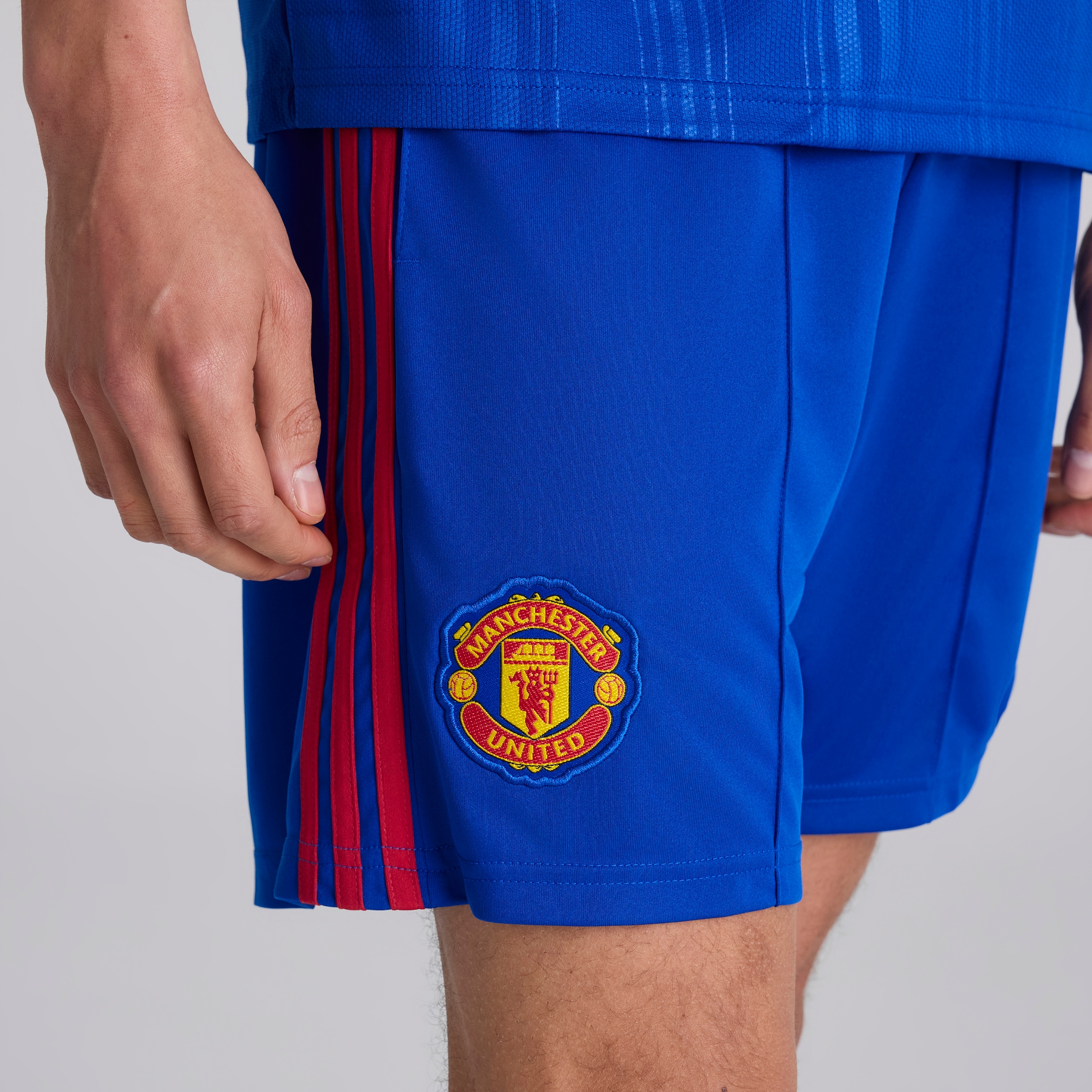 Manchester United 26/27 Away Shorts Blue 蓝色 细节 [4-5]