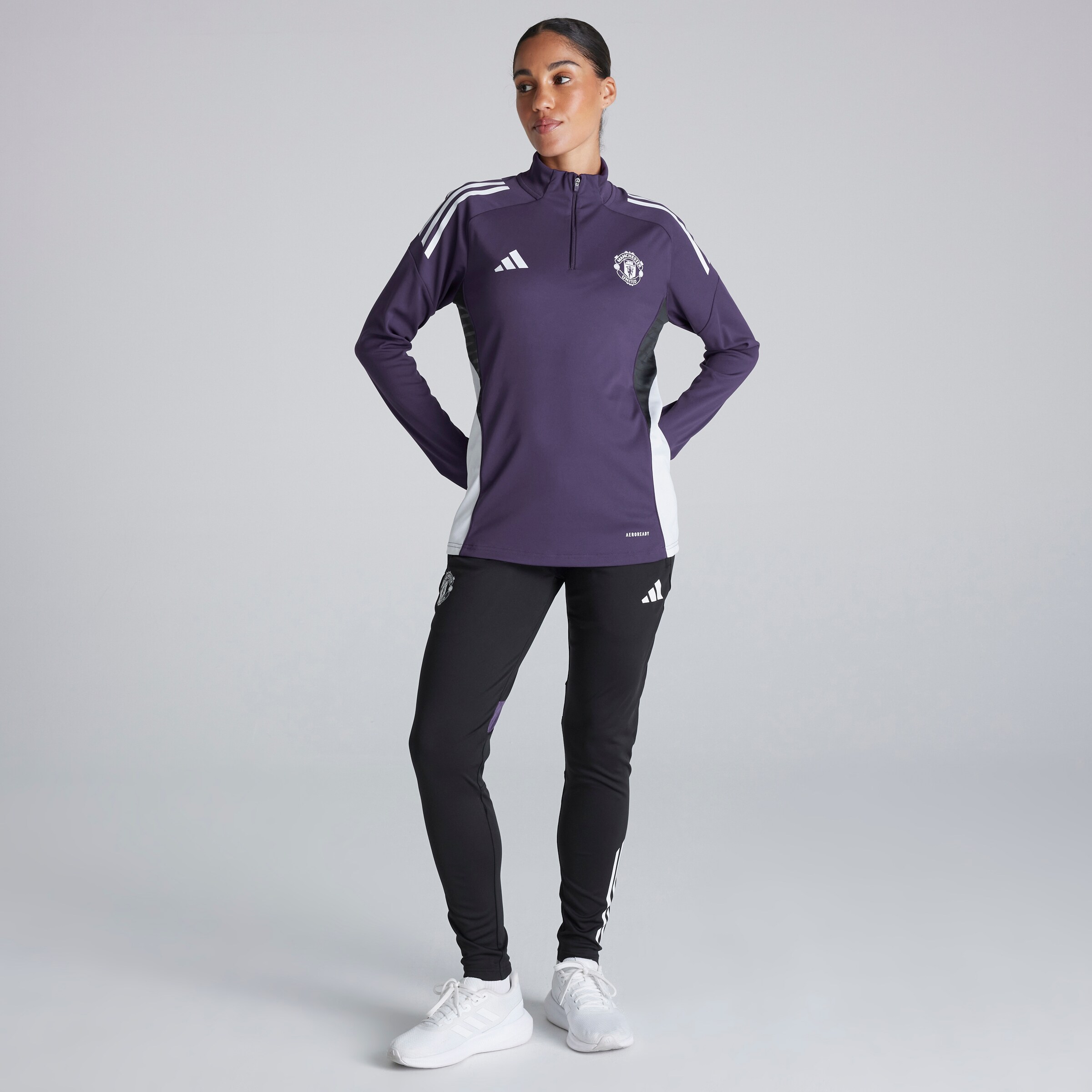 Manchester United Tiro 25 Competition Training Pants Black Detail [3-5]