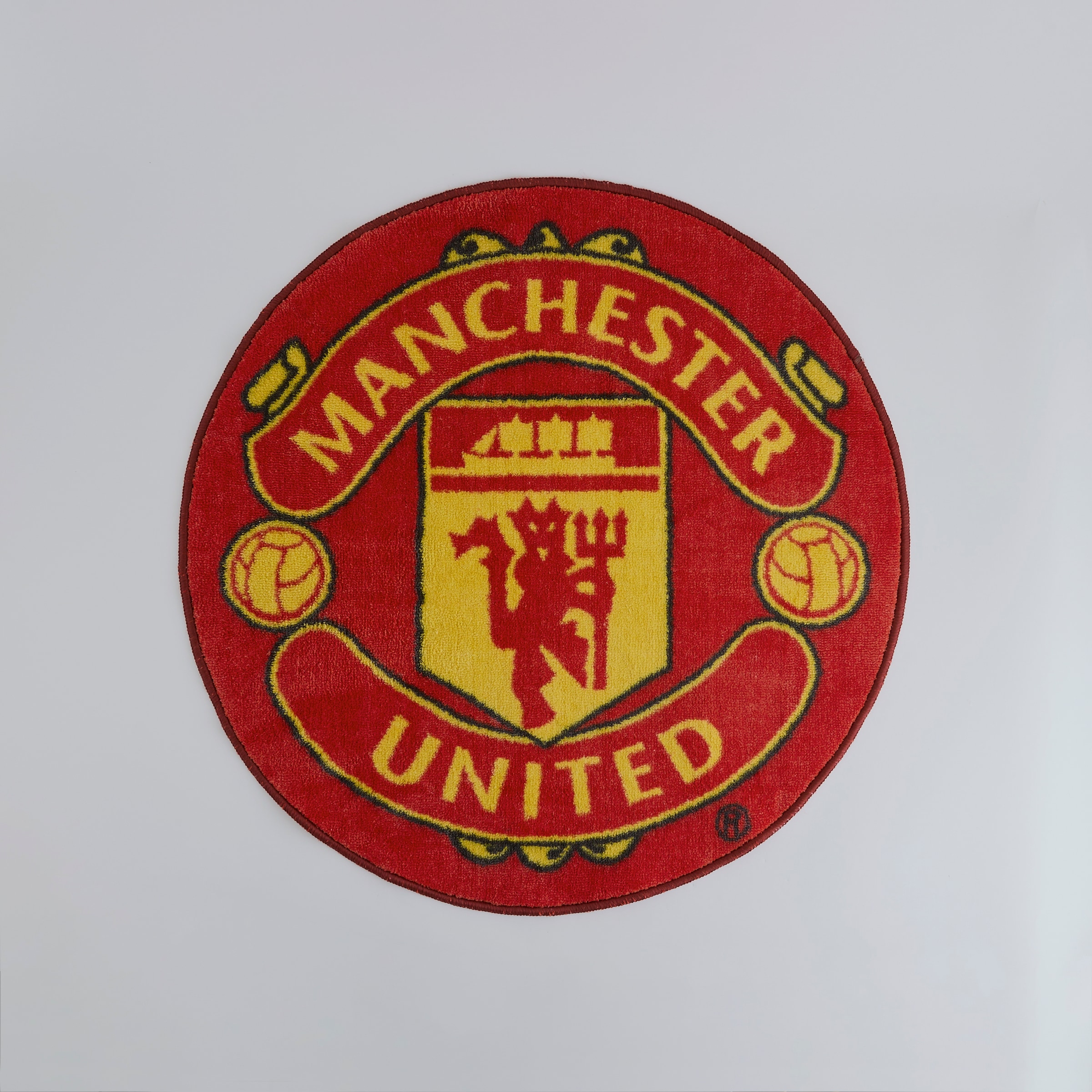 Manchester United Rug Red Red