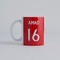 Manchester United Amad Mug Red