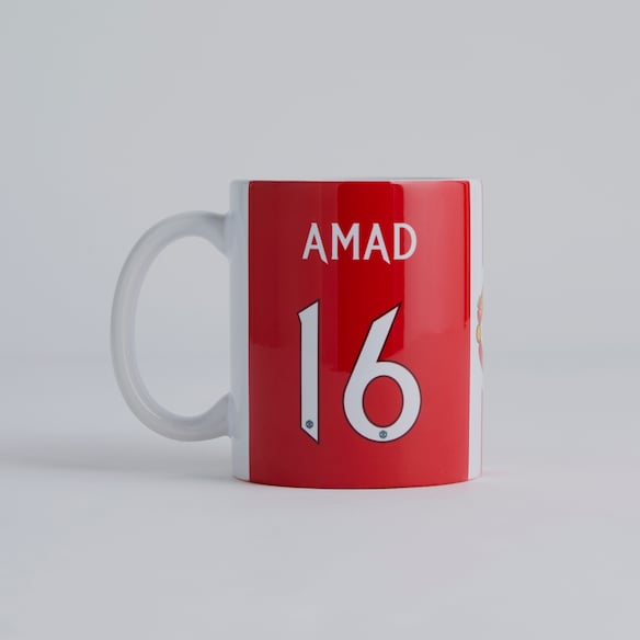 Manchester United Amad Mug Red Red