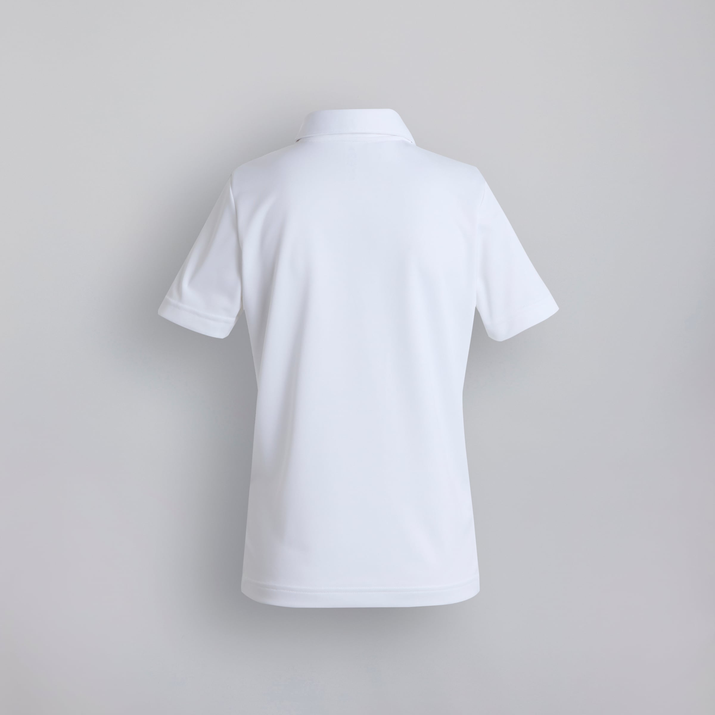 Manchester United x adidas Kids Golf Performance Polo Shirt White White Detail [2-2]