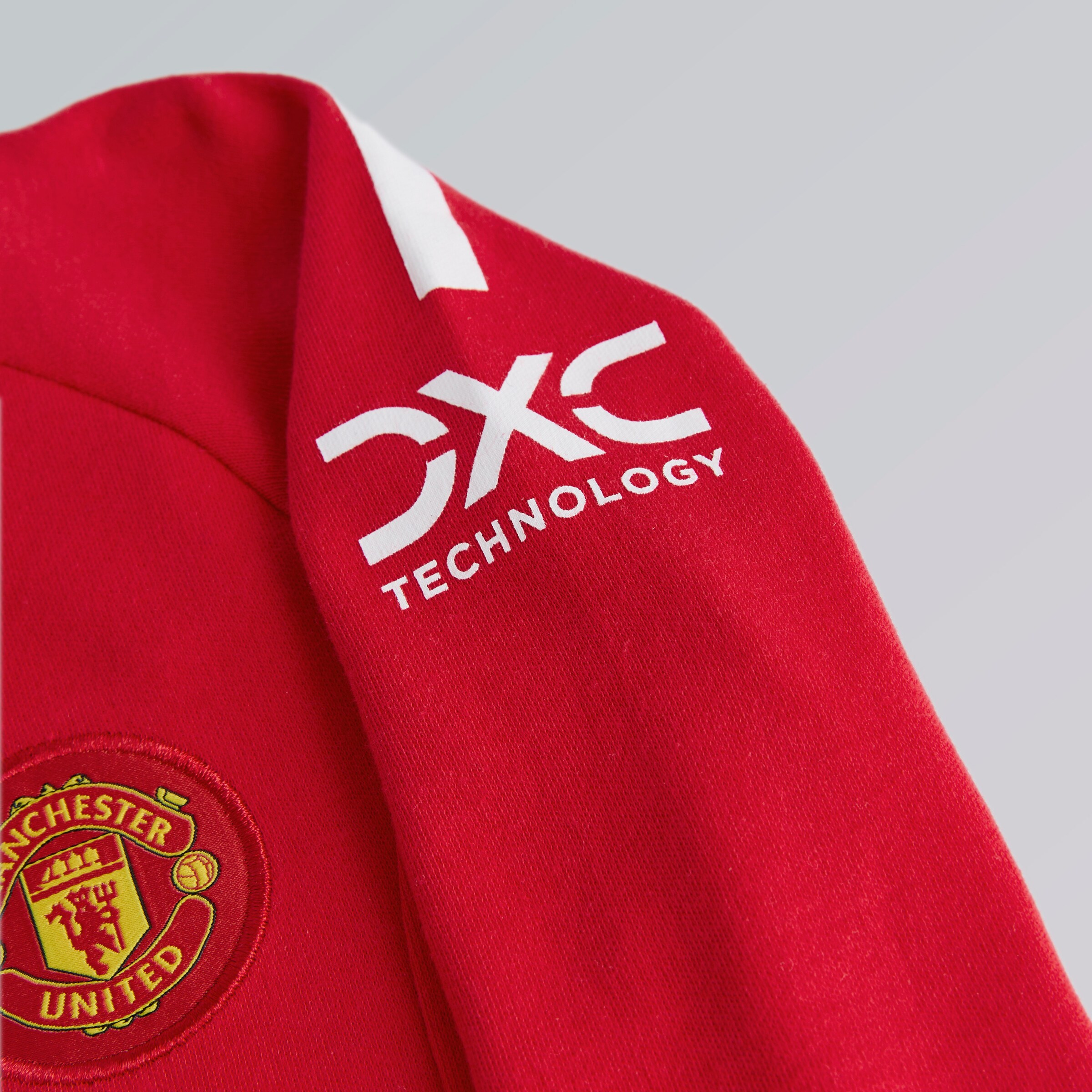Manchester United Baby Home Sleepsuit Red Red Detail [4-4]