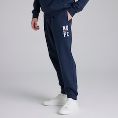 Manchester United Varsity Print Joggers Navy