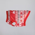 Manchester United Pet Christmas Fairisle Pyjama Red