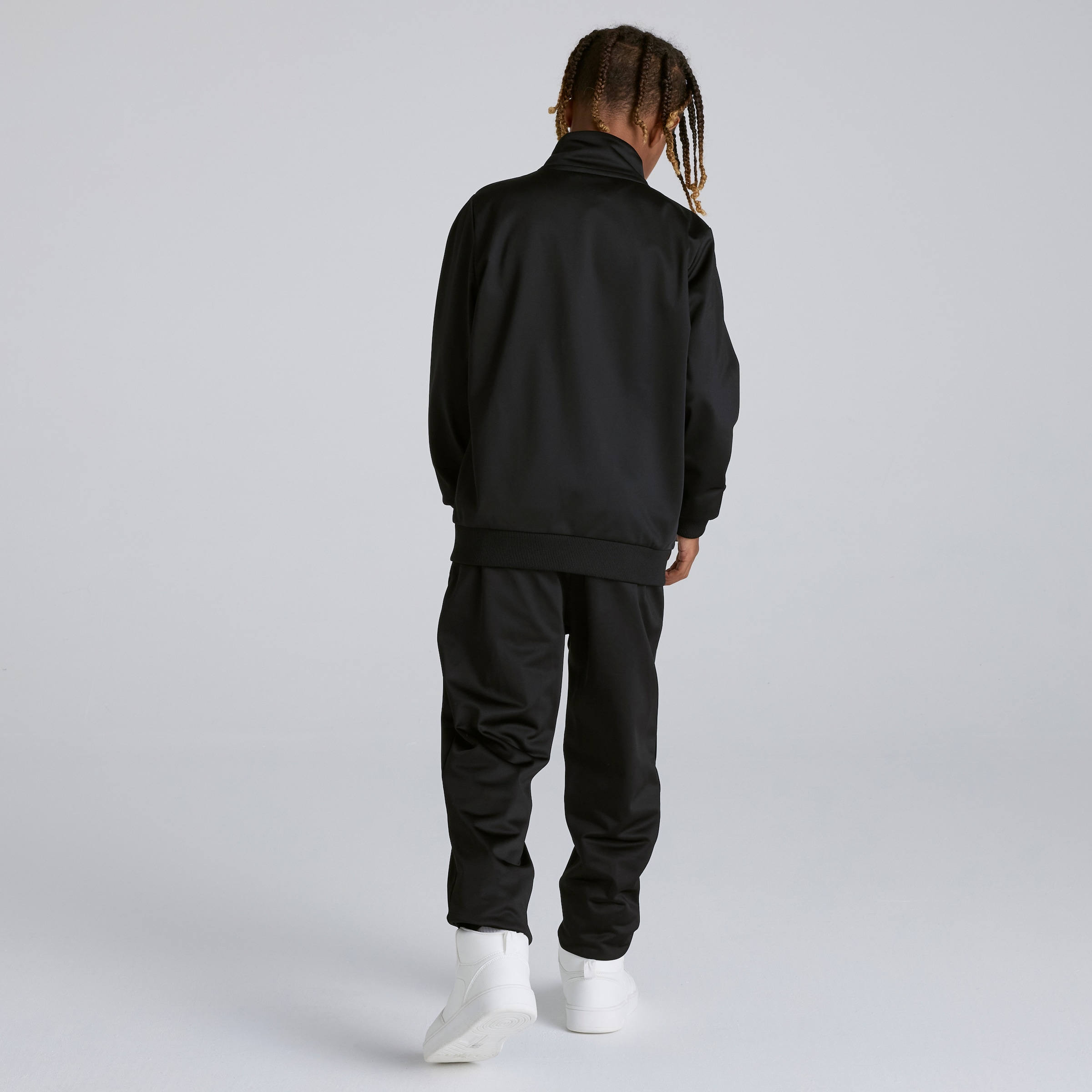 Manchester United Kids Blackout Track Pant Black Noir Détail [3-5]