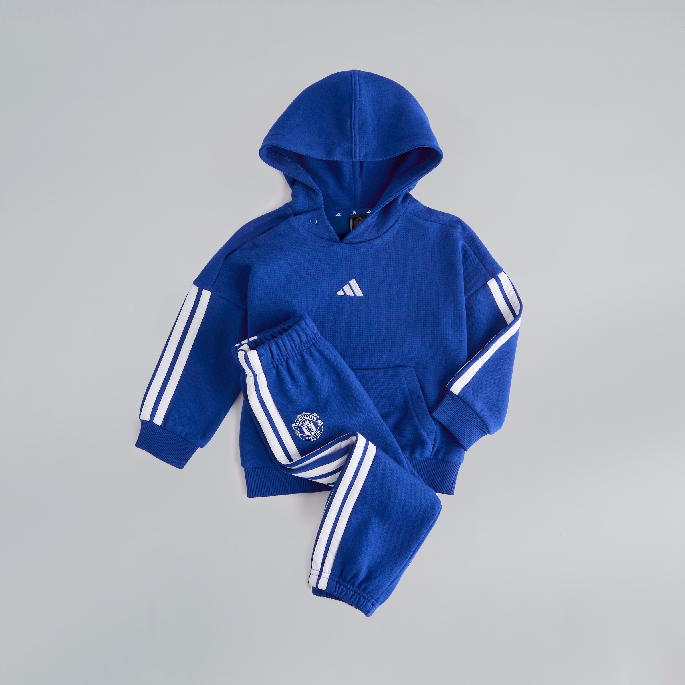 Manchester United x adidas Infant Essentials Jogger Set Blue Blue