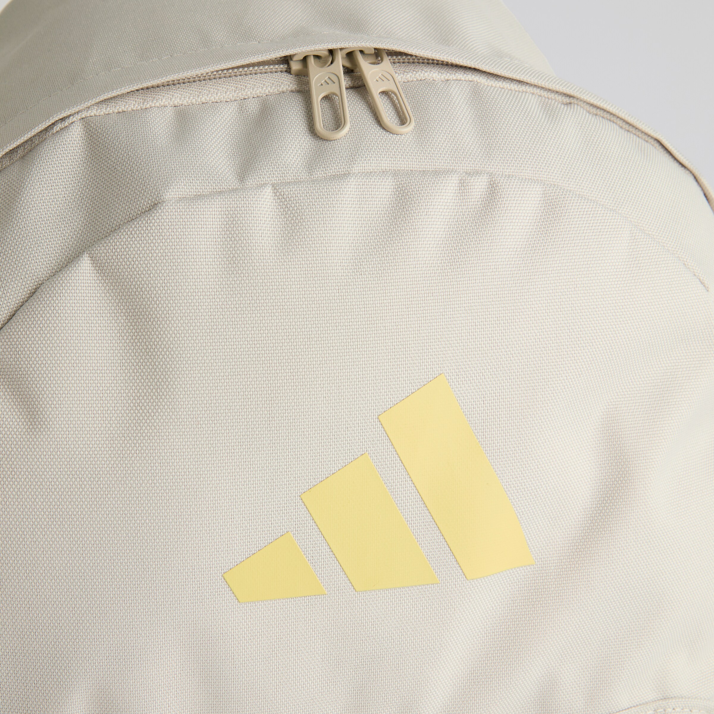Manchester United x adidas Essentials Classic 3 Bars Backpack Beige Beige Detail [4-4]