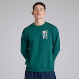 Manchester United Varsity Back Print Sweatshirt Green