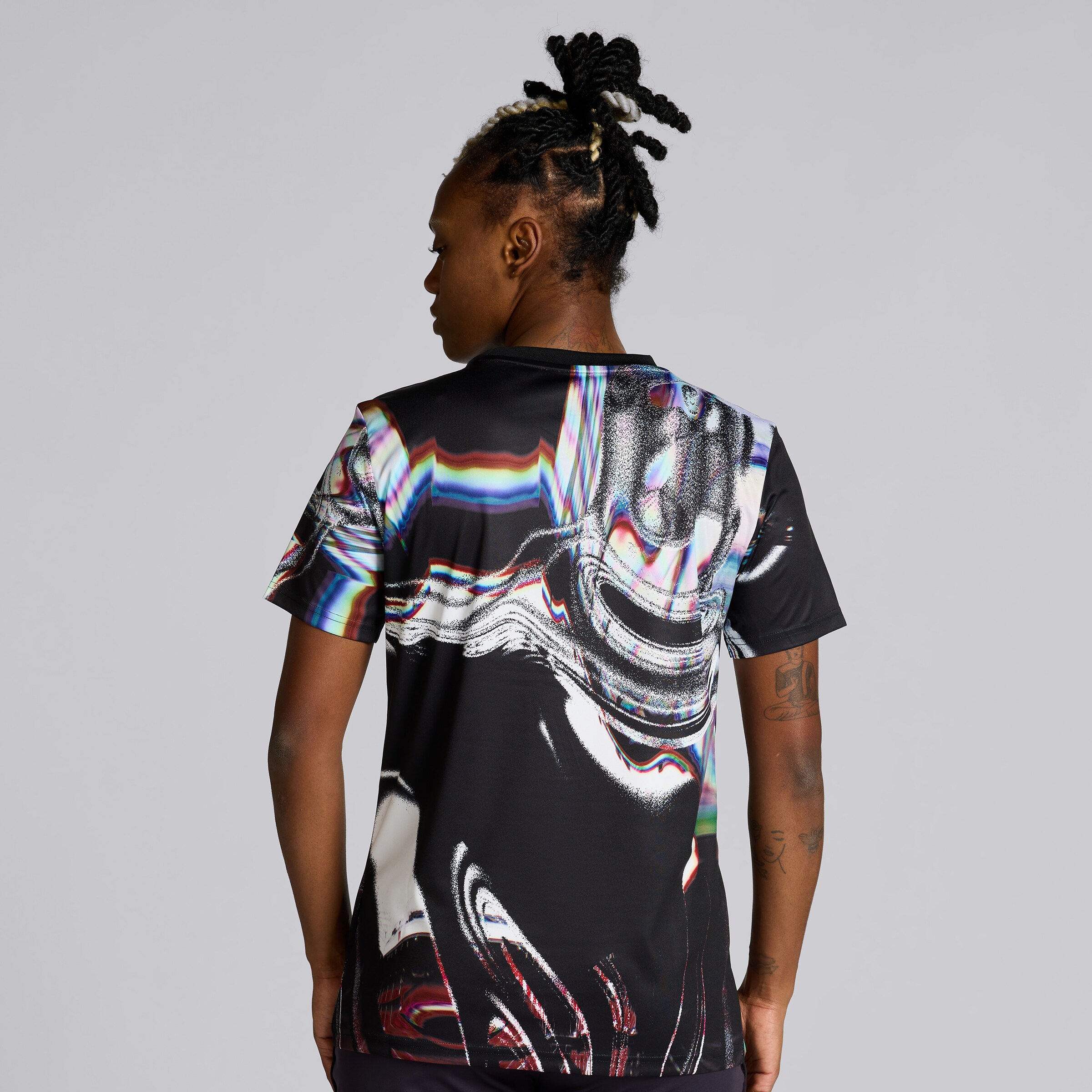 Manchester United 25/26 Pre Match Jersey Black Detail [2-5]