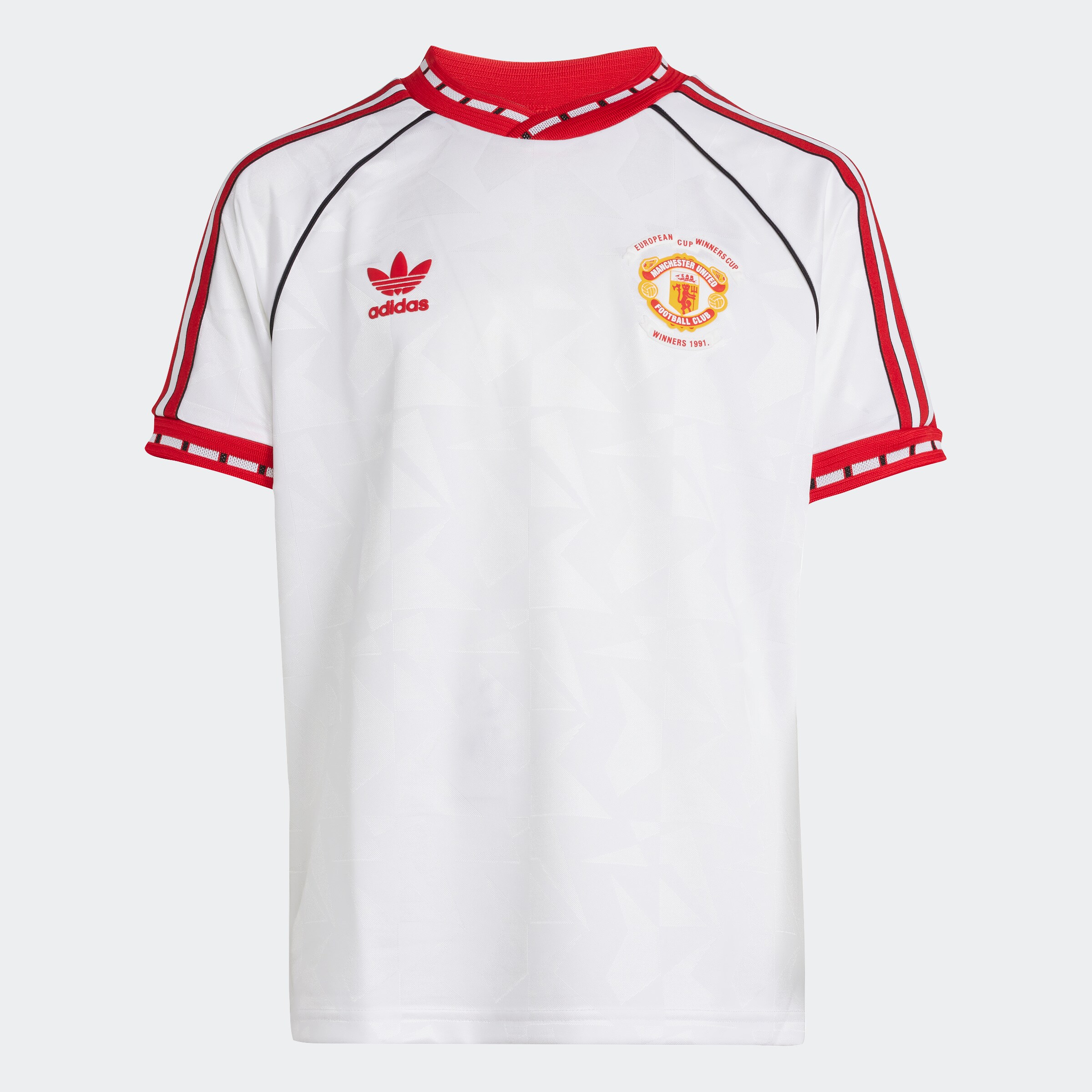 Manchester United x adidas Bring Back 1991 Away Jersey Kids White White Detail [6-7]