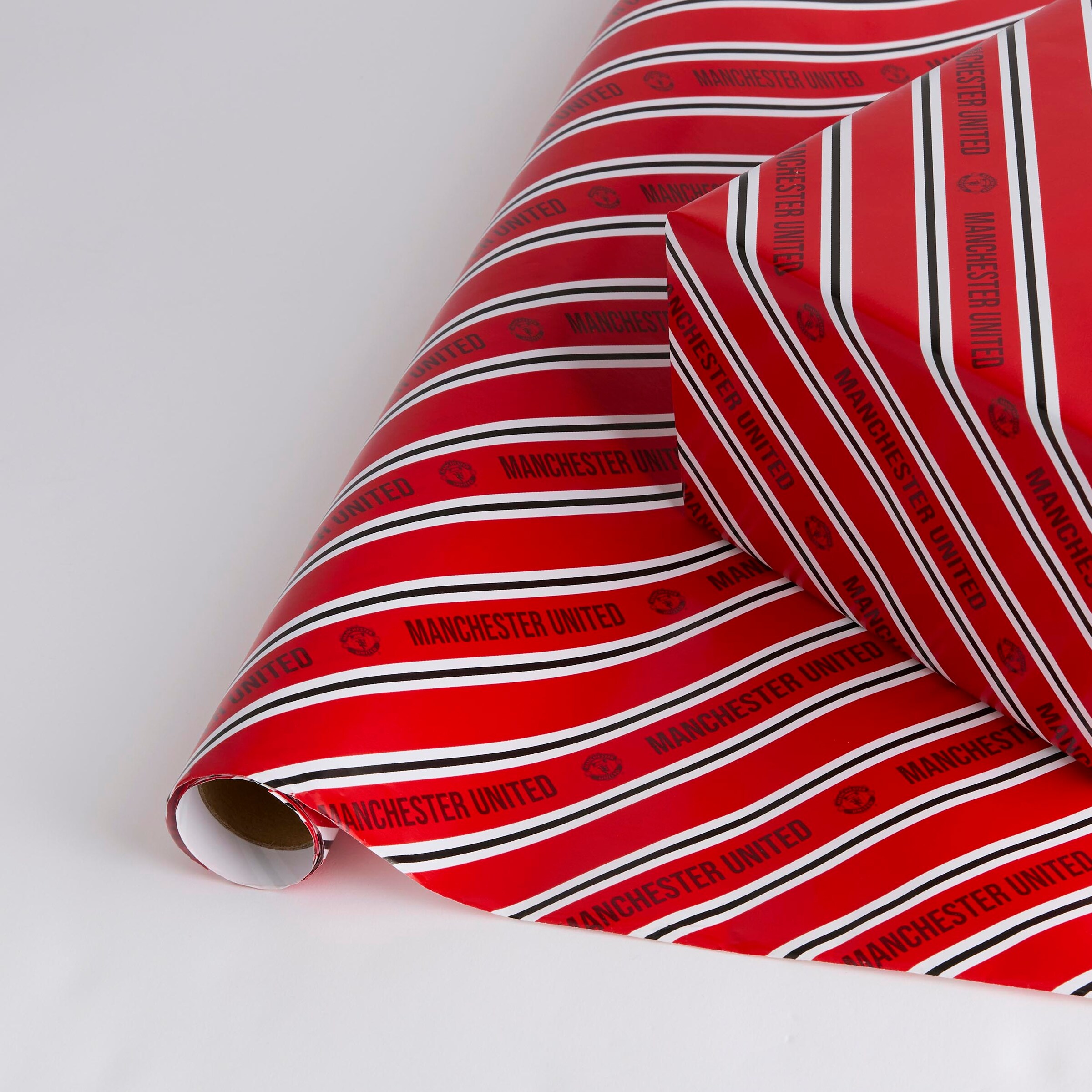 Manchester United Wrapping Paper Red Grey Detail [2-4]
