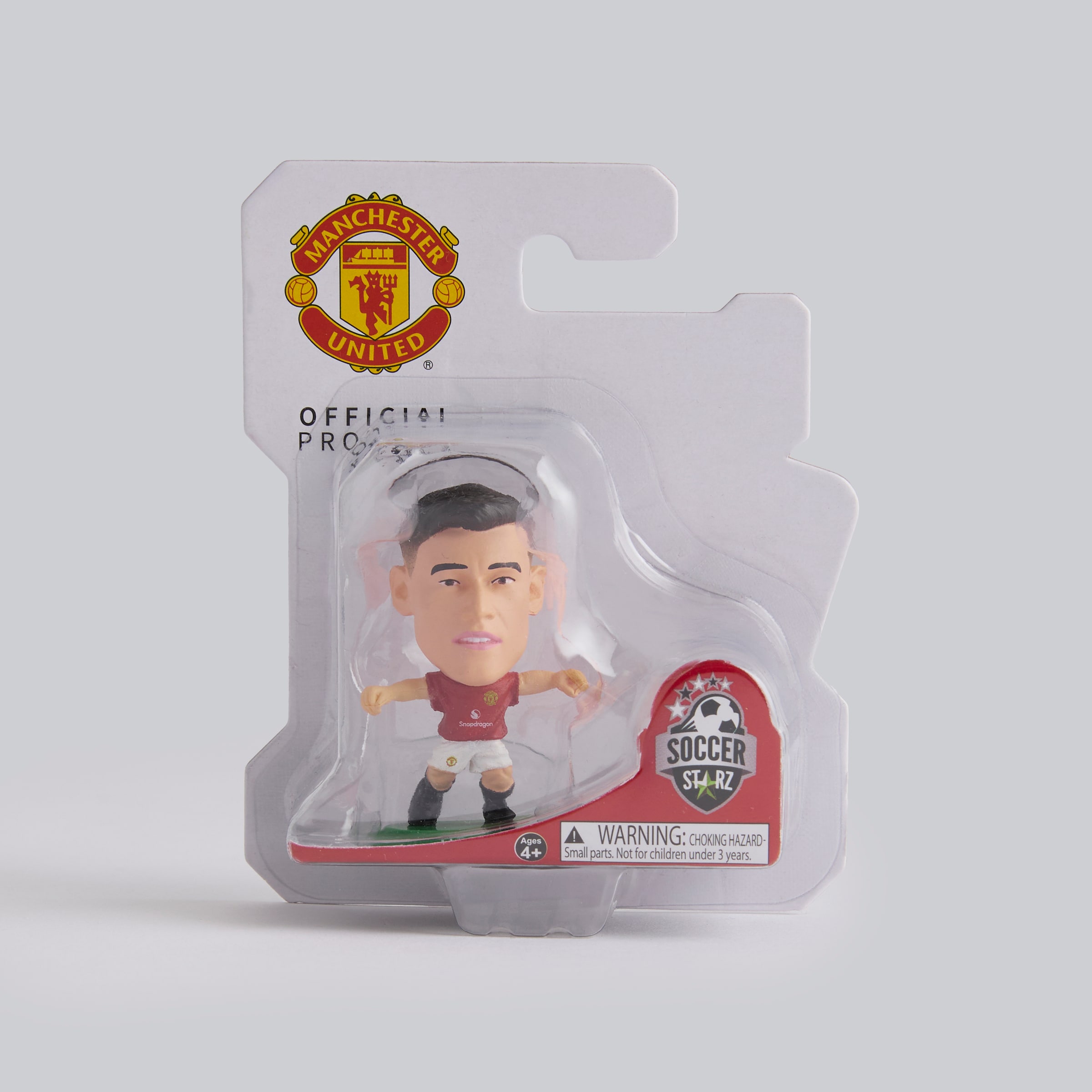 Manchester United SoccerStarz Manuel Ugarte Figurine Red Red Detail [2-4]