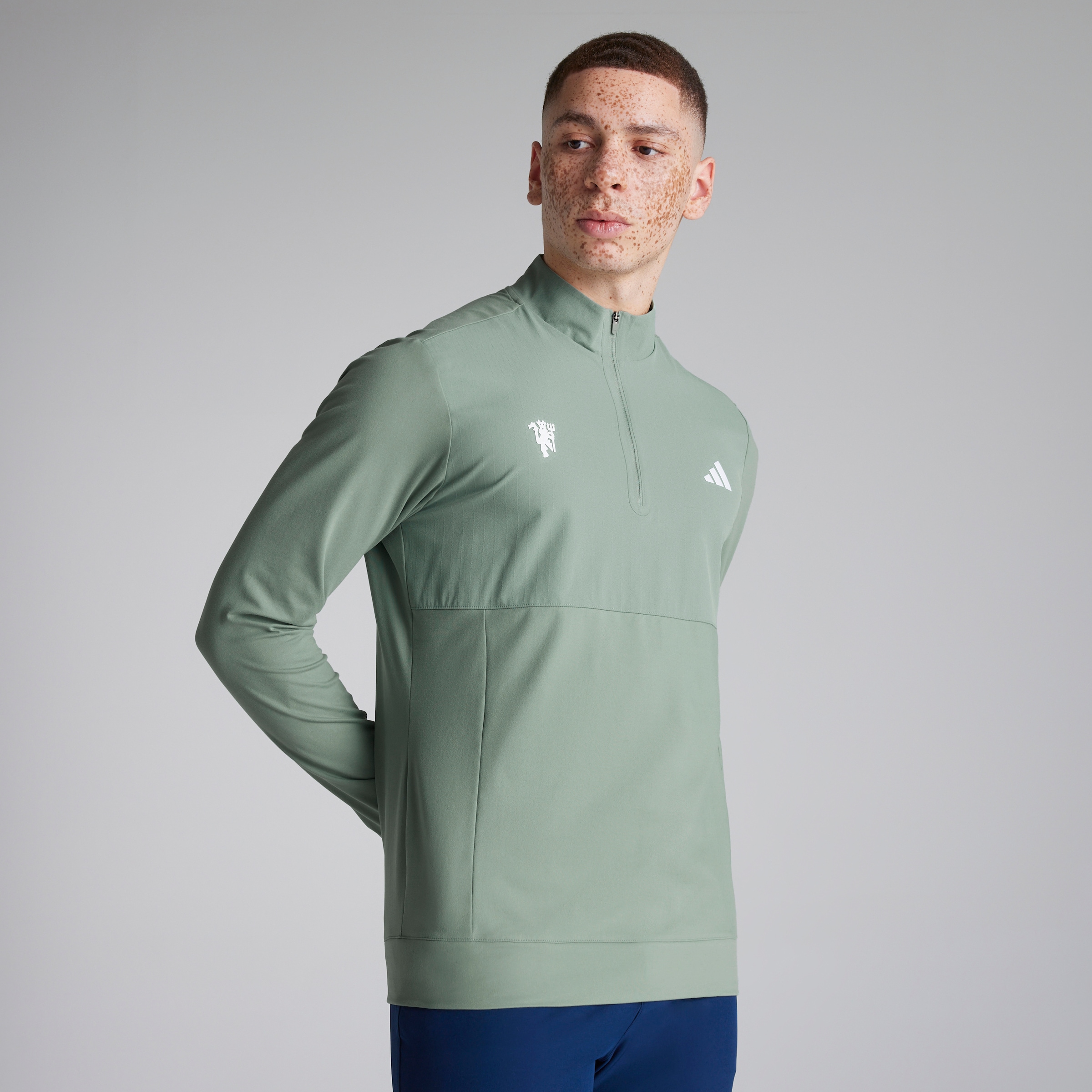 Buy Manchester United x adidas Golf Ultimate365 Tour 1/4 Zip