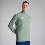 Manchester United x adidas Golf Ultimate365 Tour 1/4 Zip Sweatshirt Green