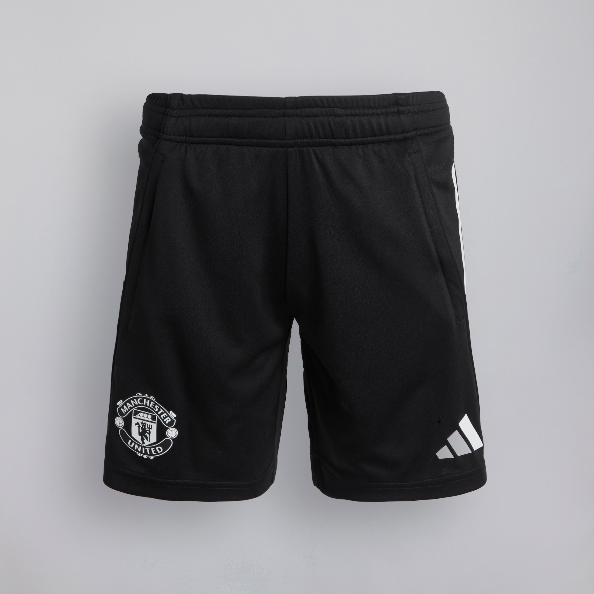 Manchester United Tiro 25 Competition Training Shorts Kids Noir Détail [8-9]