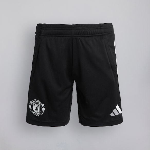 Manchester United Tiro 25 Competition Training Shorts Kids Black