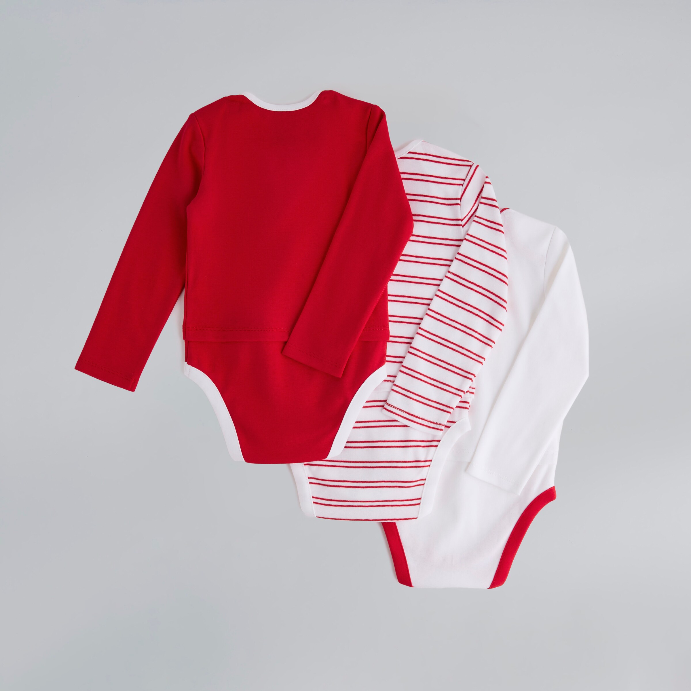 Manchester United Baby Jersey Top Bodysuits 3 Pack Multi Multi Detail [2-4]