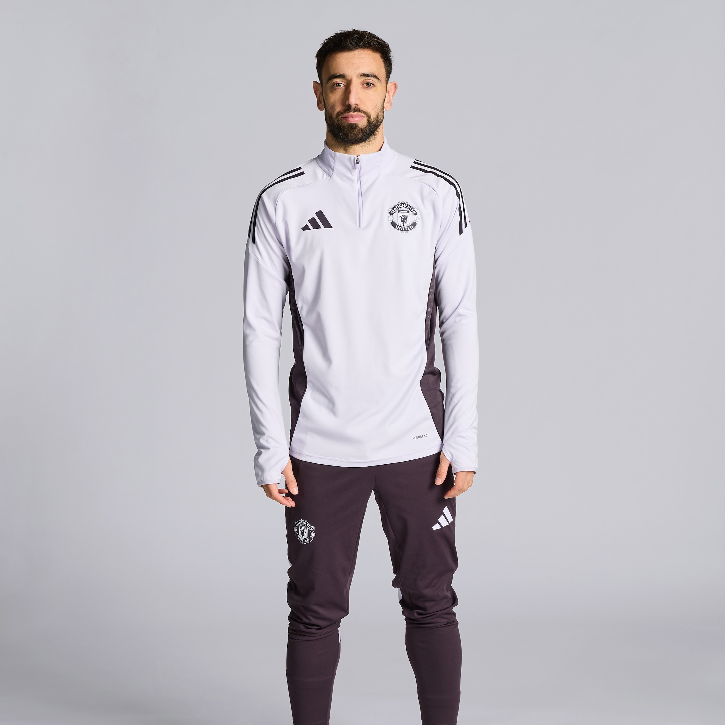 Manchester United Tiro 25 Competition Training Top 보라색