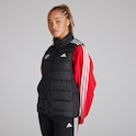 Chaleco ligero Essentials 3-Stripes para mujer del Manchester United x adidas negro