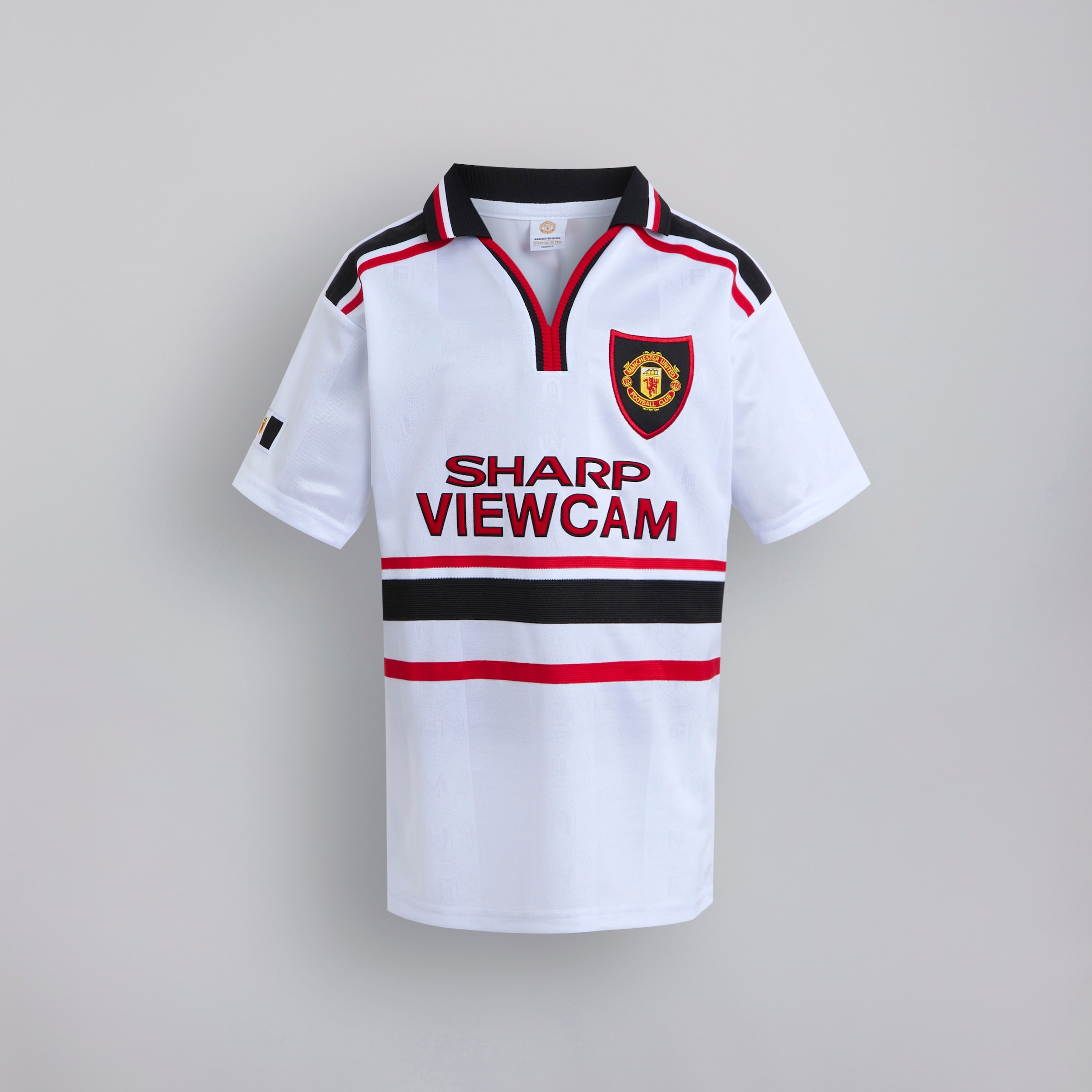 Man Utd Retro Top Home Retro Jersey 98-99 - Technical View