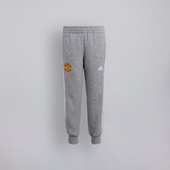 Manchester United x adidas Little Kids Essential 3-Stripes Joggers Grey Marl
