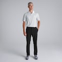 Manchester United x adidas Mens Golf Ottoman Polo Shirt White
