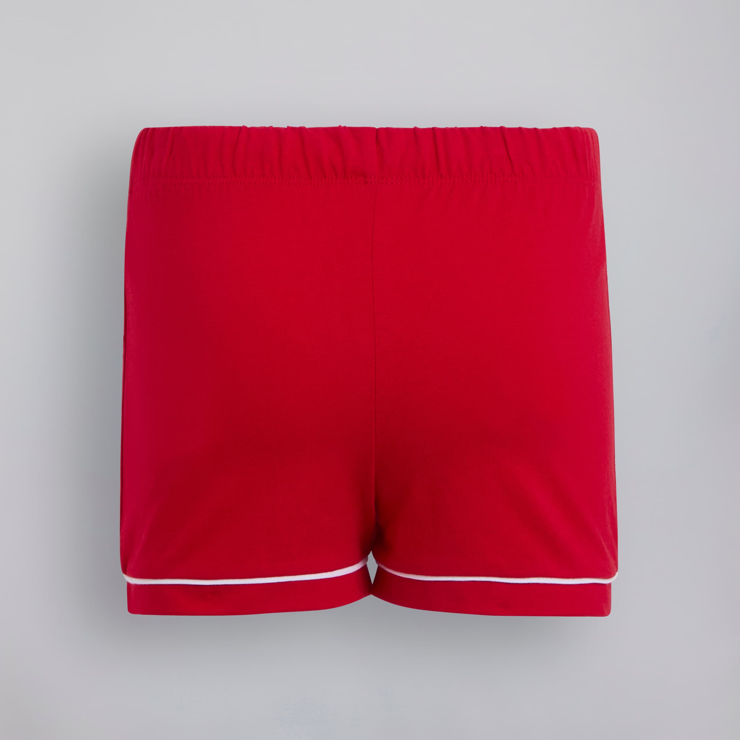 Manchester United Girls Button Through Pyjama Set Red Rouge Détail [4-4]