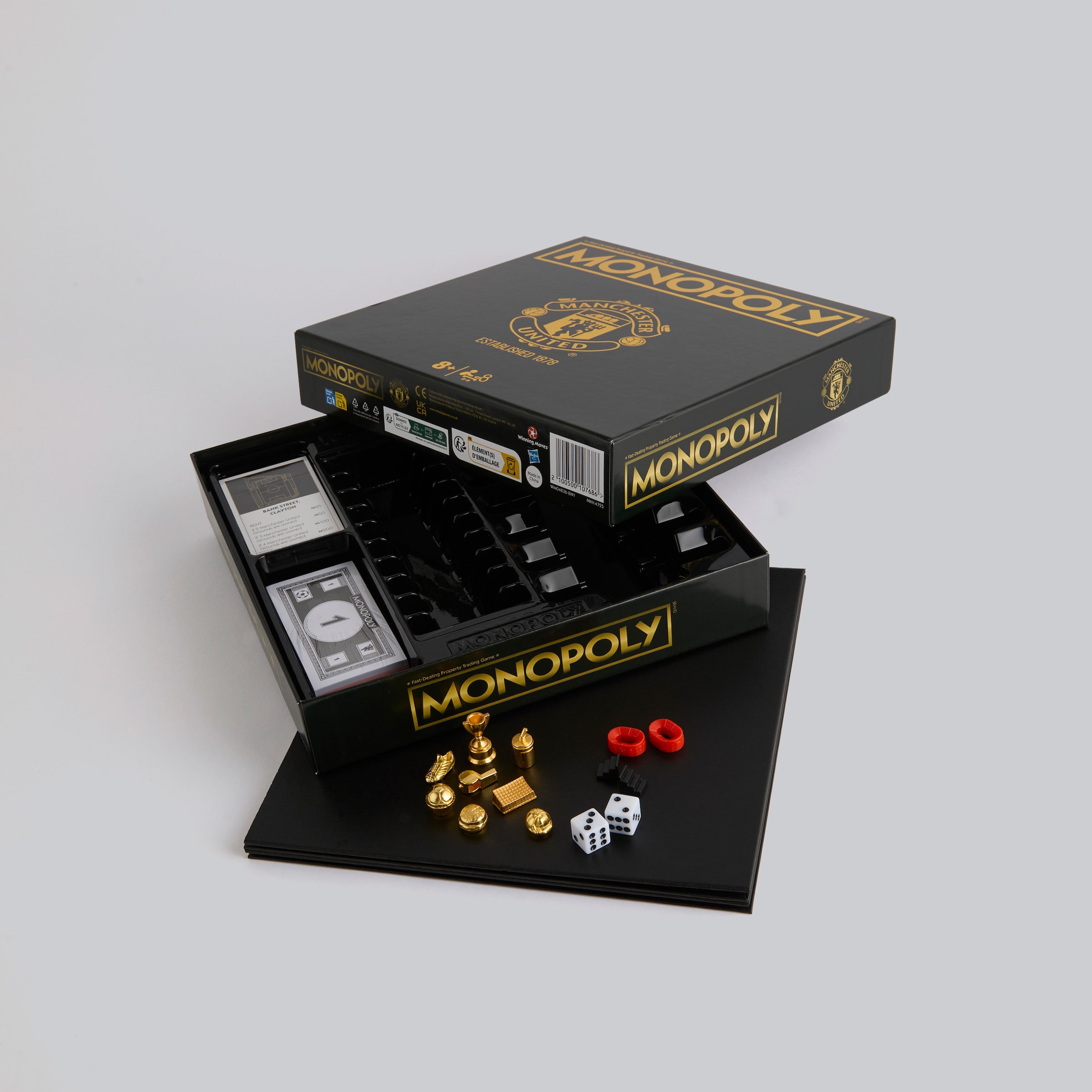 Manchester United Monopoly Black