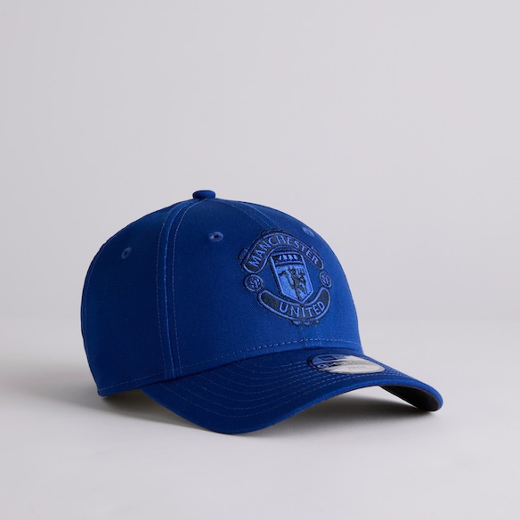 Manchester United x New Era Kids Oversize Golfer 39Thirty Cap Cobalt Blue Blue