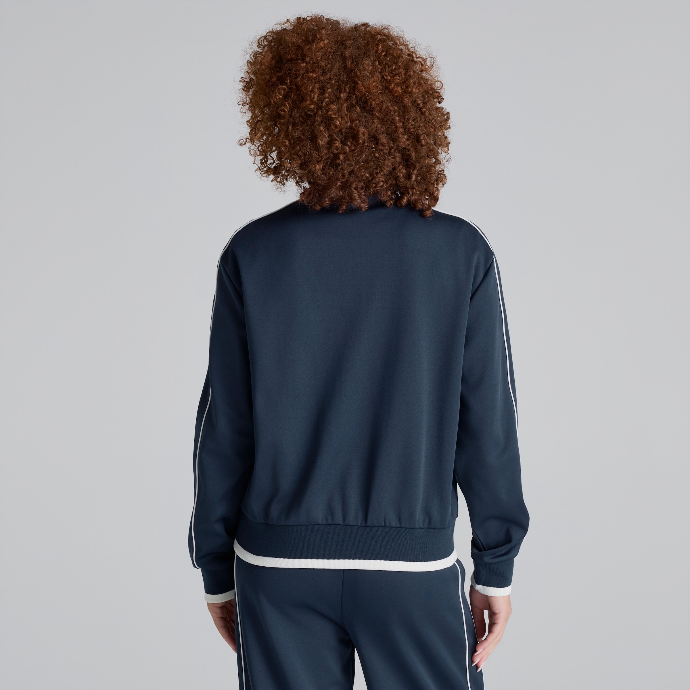 Manchester United Women Womens Track Jacket Navy Navy blue Detail [2-5]
