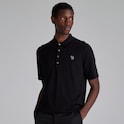 Manchester United x Paul Smith Mens Knitted Polo Black
