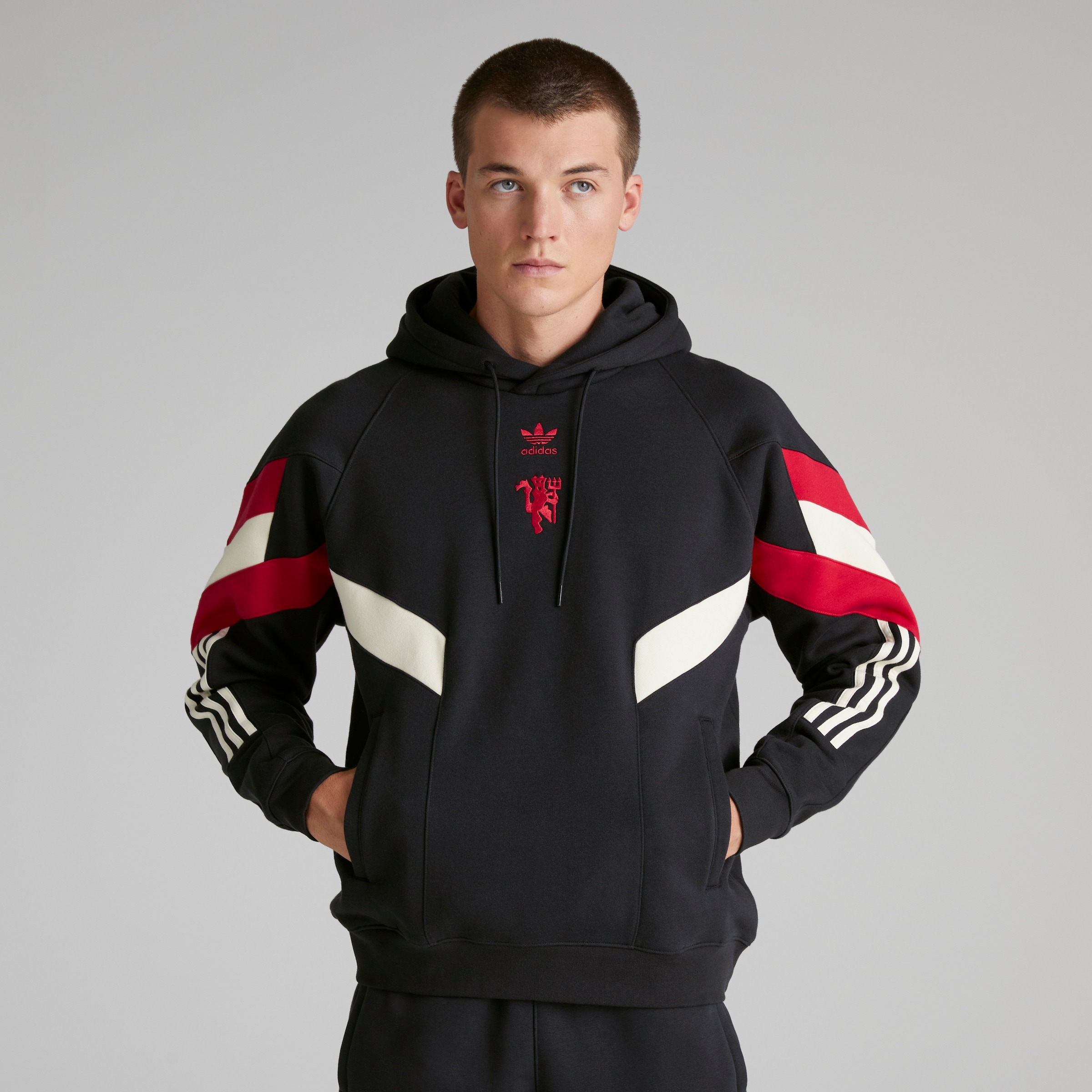 Adidas Man United Jumper Manchester United Adidas Jumper Mens