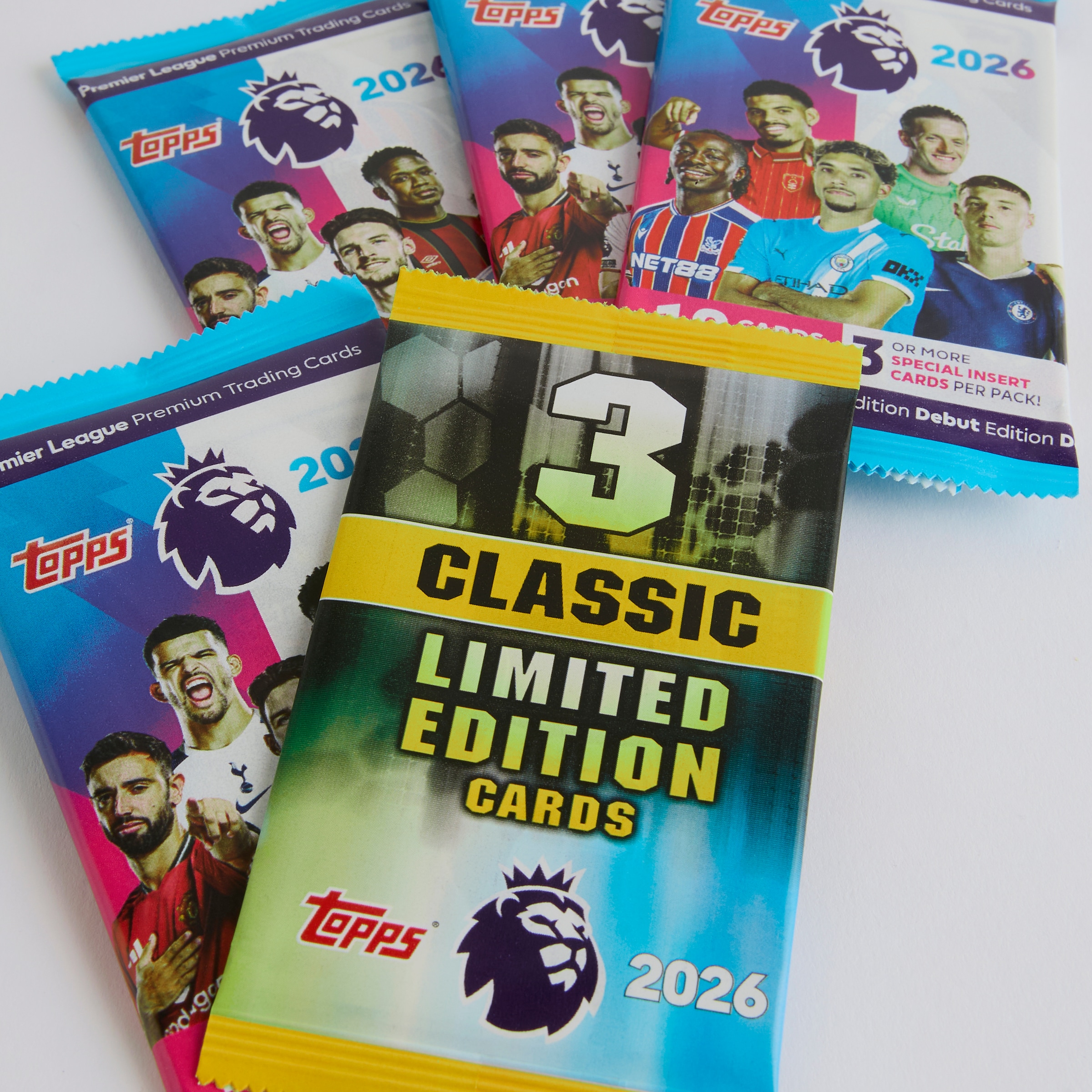 Topps Premier League Collection Trading Cards Mega Multi Pack Multi Detail [3-4]