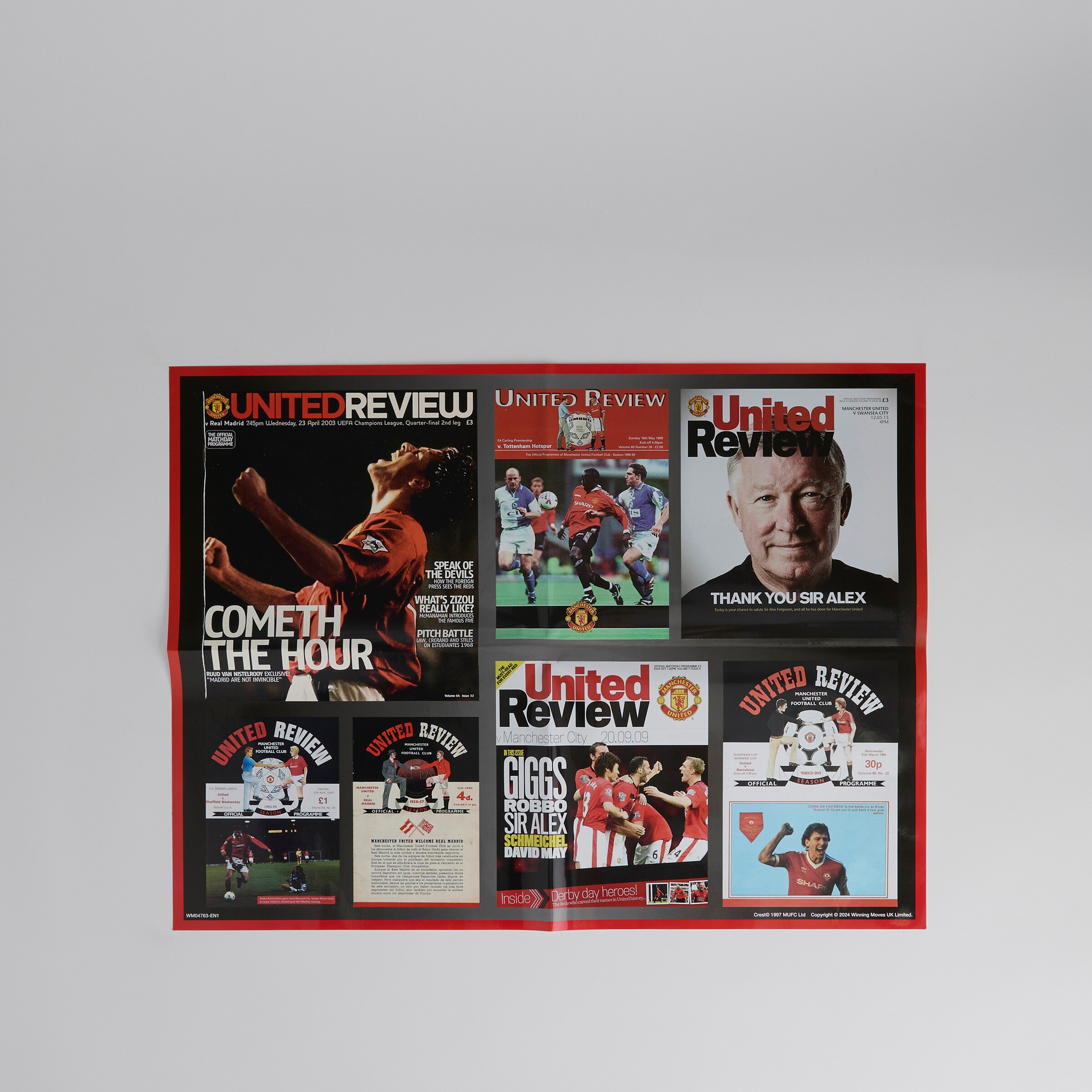 Manchester United United Review Jigsaw Puzzle 1000pc Detail [3-4]