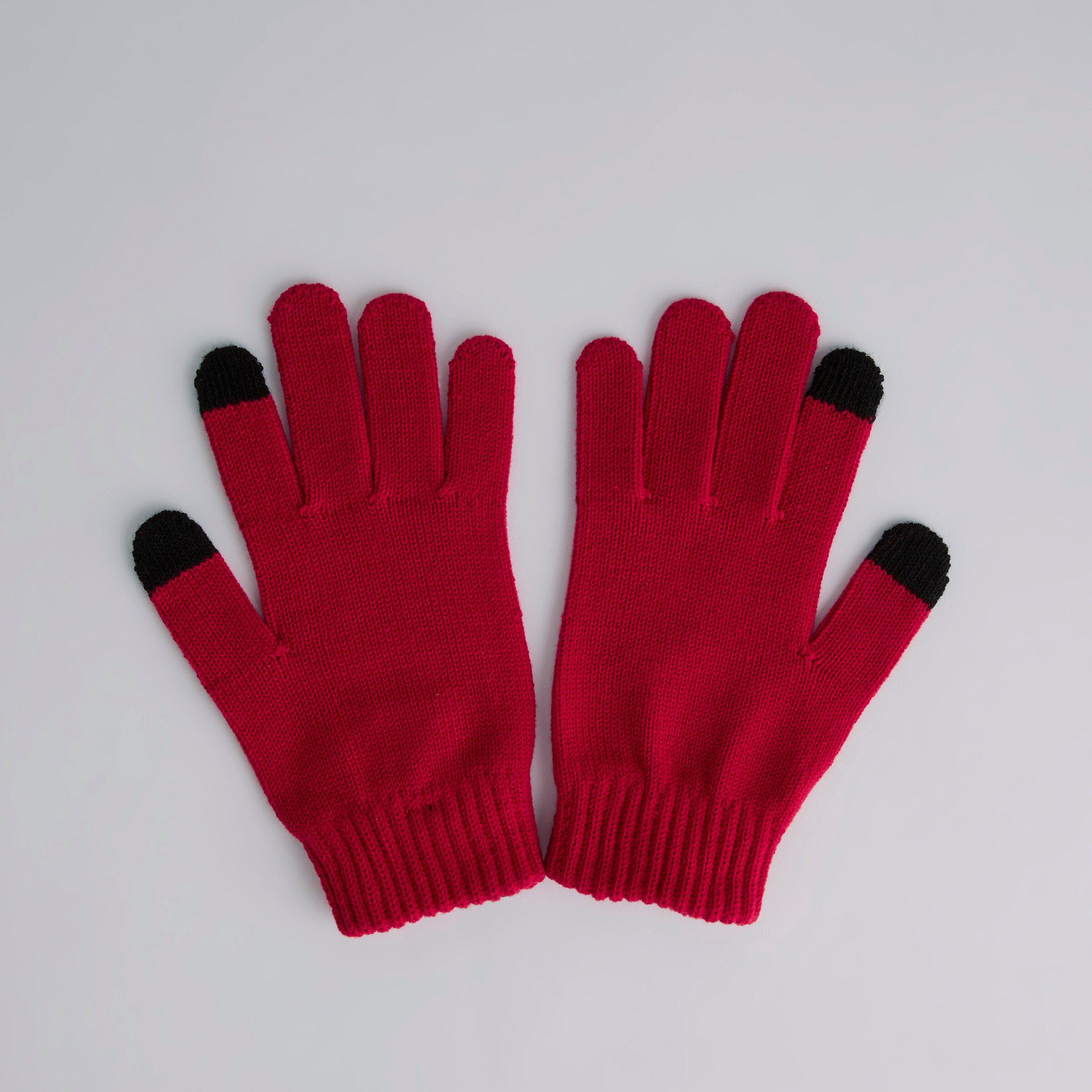 Manchester United x adidas 25/26 Gloves Red Red Detail [2-4]