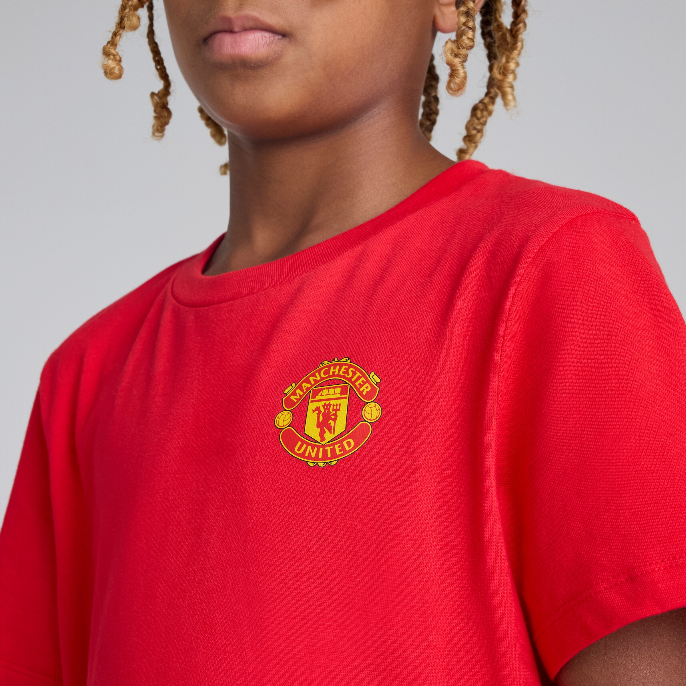 Manchester United Boys Pyjama Top & Shorts Set 2 Pack Multi Multi Detail [8-10]