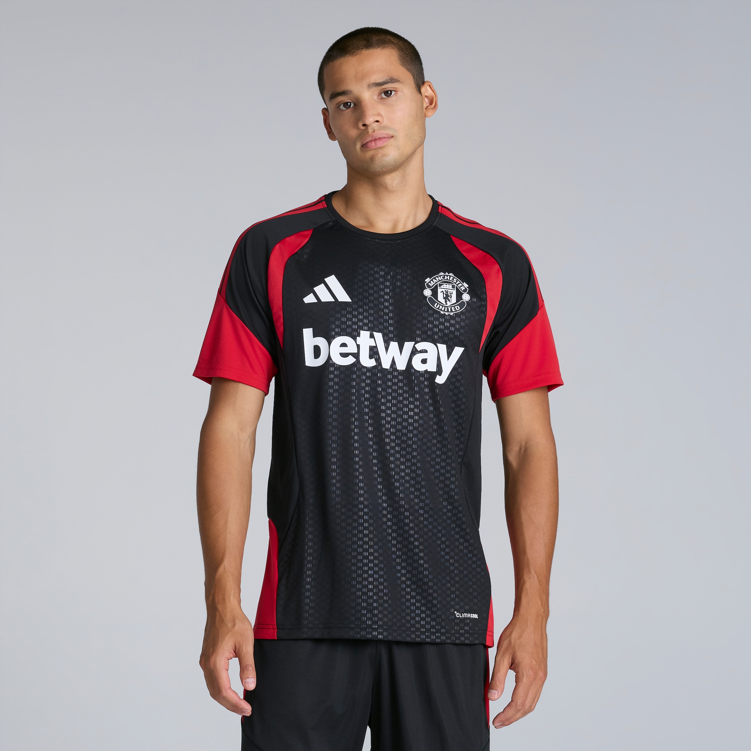 Manchester United 26/27 Training Tiro Jersey Black (Sponsored) 검정색