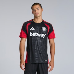 Manchester United 26/27 Training Tiro Jersey Black (Sponsored)