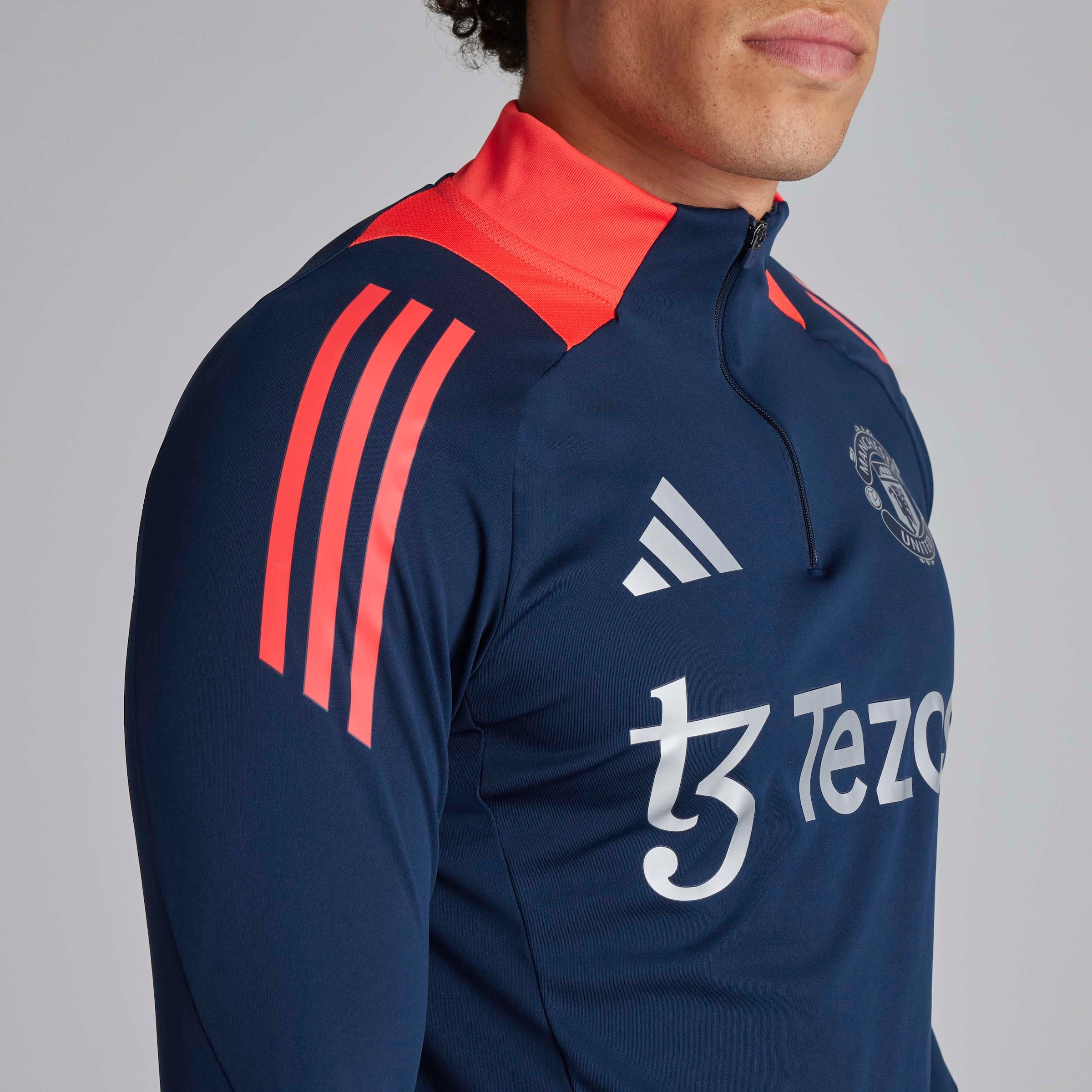 【adidas】マンU MANCHESTER UNITED TIRO 24 TRAINING JERSEY adidas Manchester United 24/25 Tiro 24 Training Jersey - Off