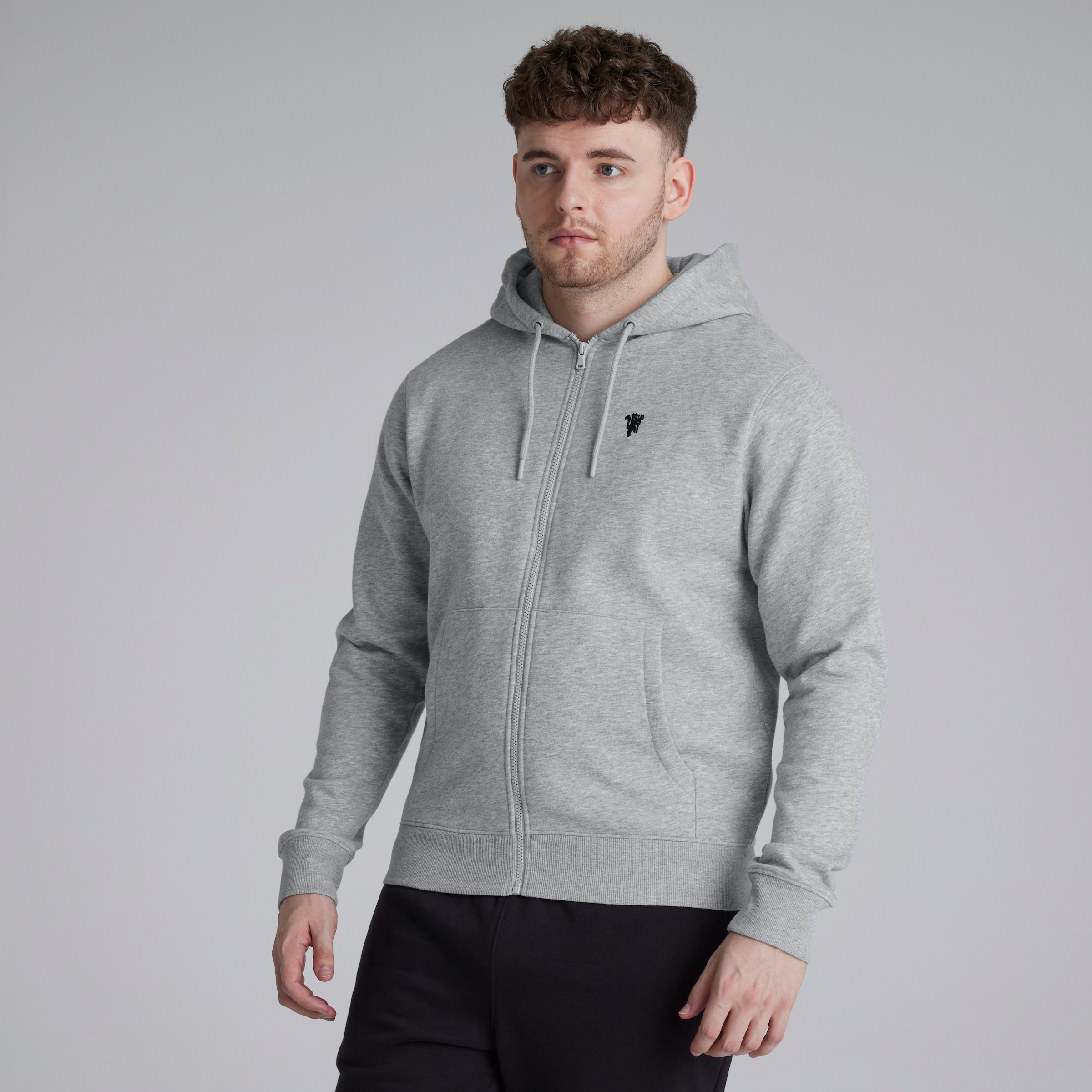 Buy Manchester United Devil Essentials 1/4 Zip Sweatshirt