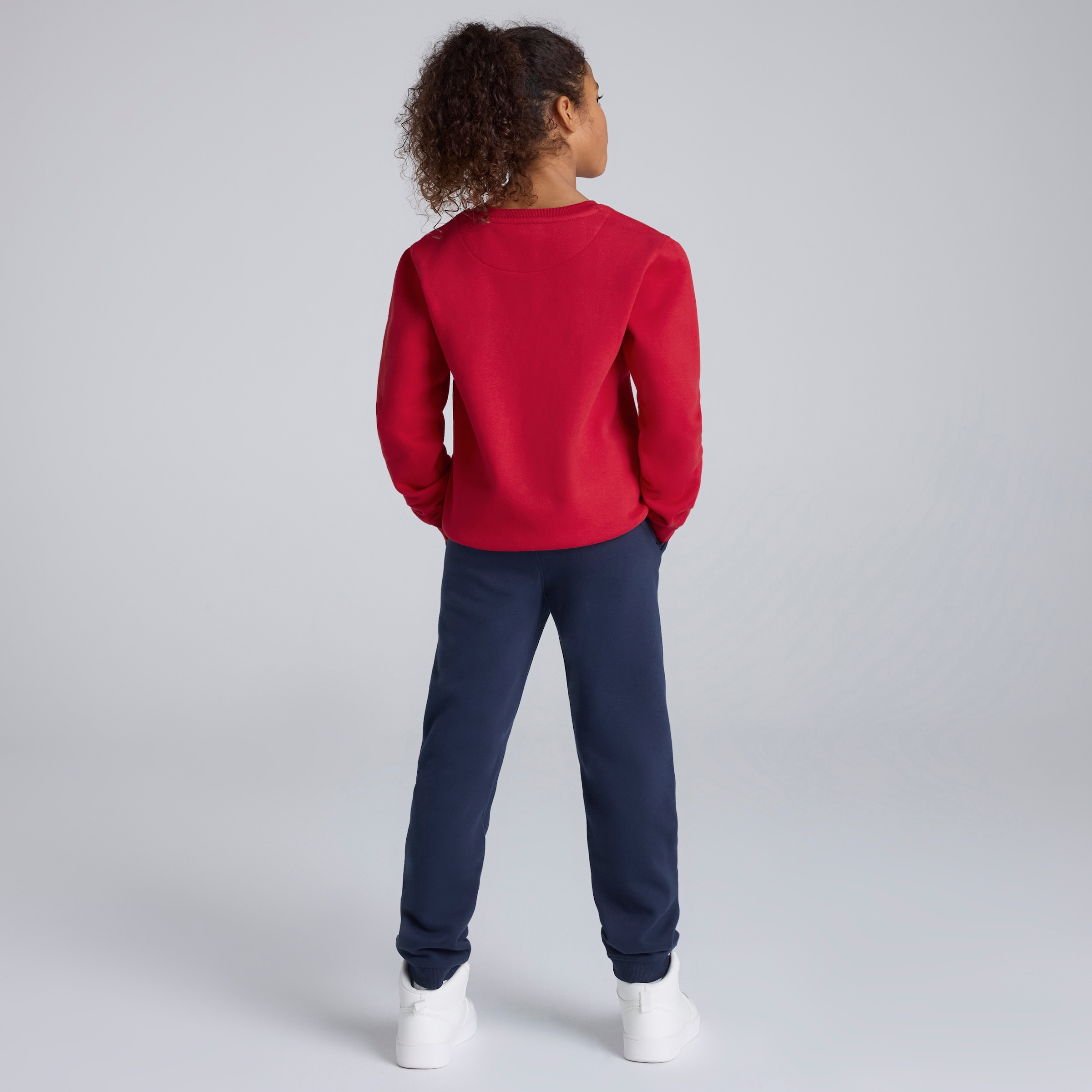 Manchester United Kids Devil Essentials Joggers Navy Navy blue Detail [3-4]