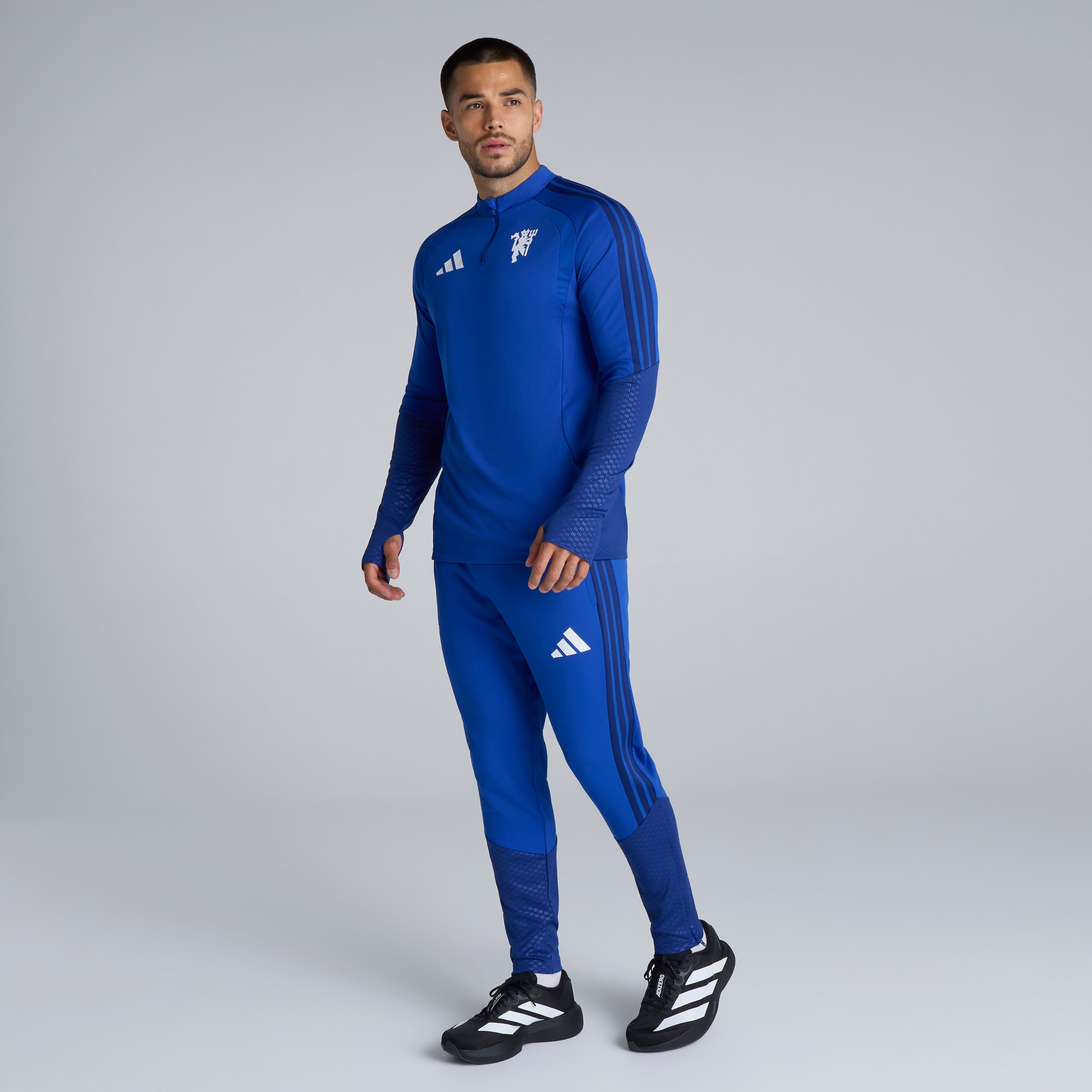 Manchester United 26/27 Cup Training Tiro Pants Blue 蓝色 细节 [3-6]