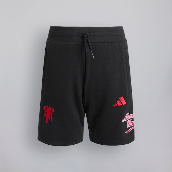 Manchester United x adidas Kids US Pack Shorts Black Black