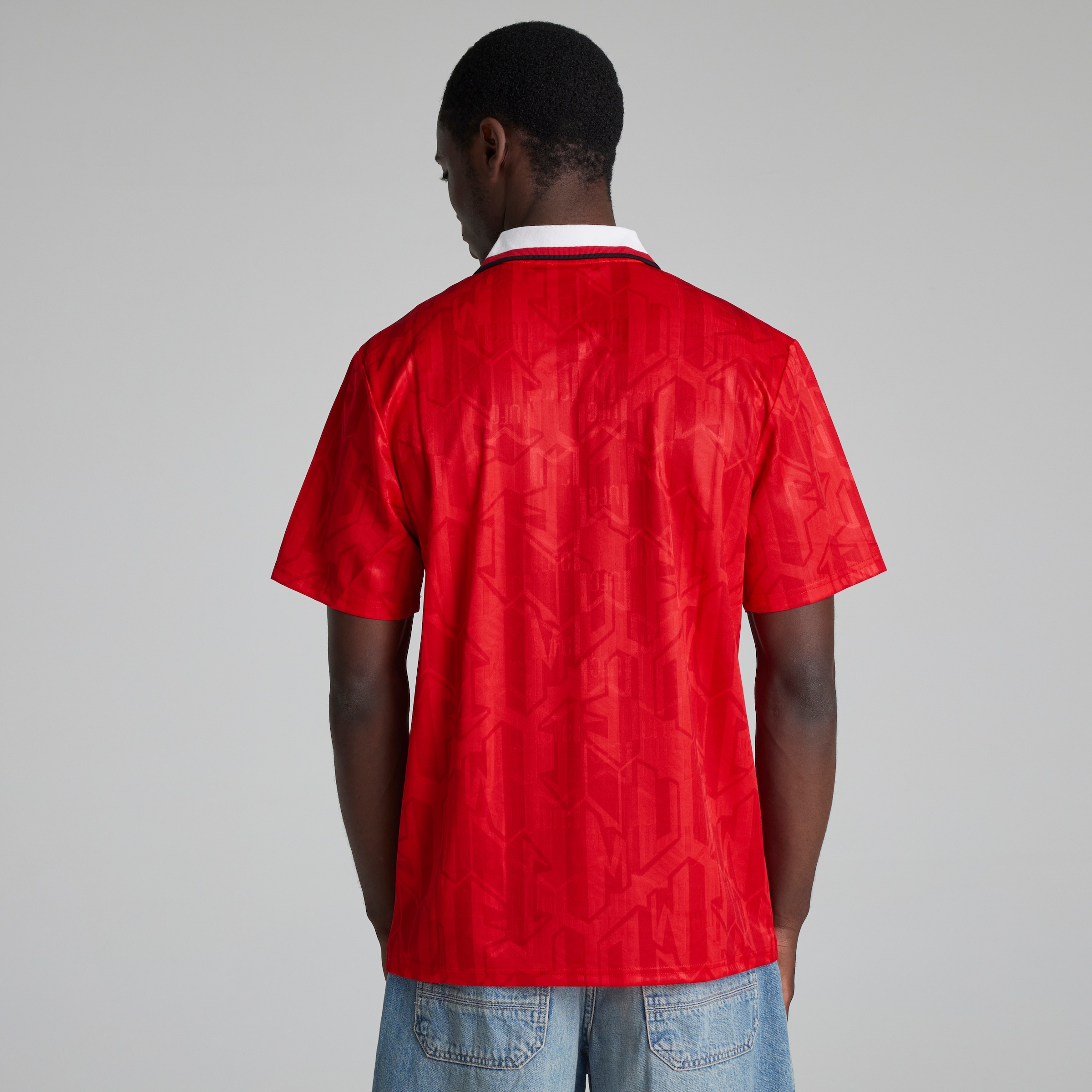 Manchester United 1992-94 Home Shirt Red Rouge Détail [2-5]