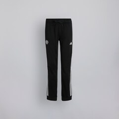 Manchester United x adidas Womens Essentials 3-Stripes Joggers Black