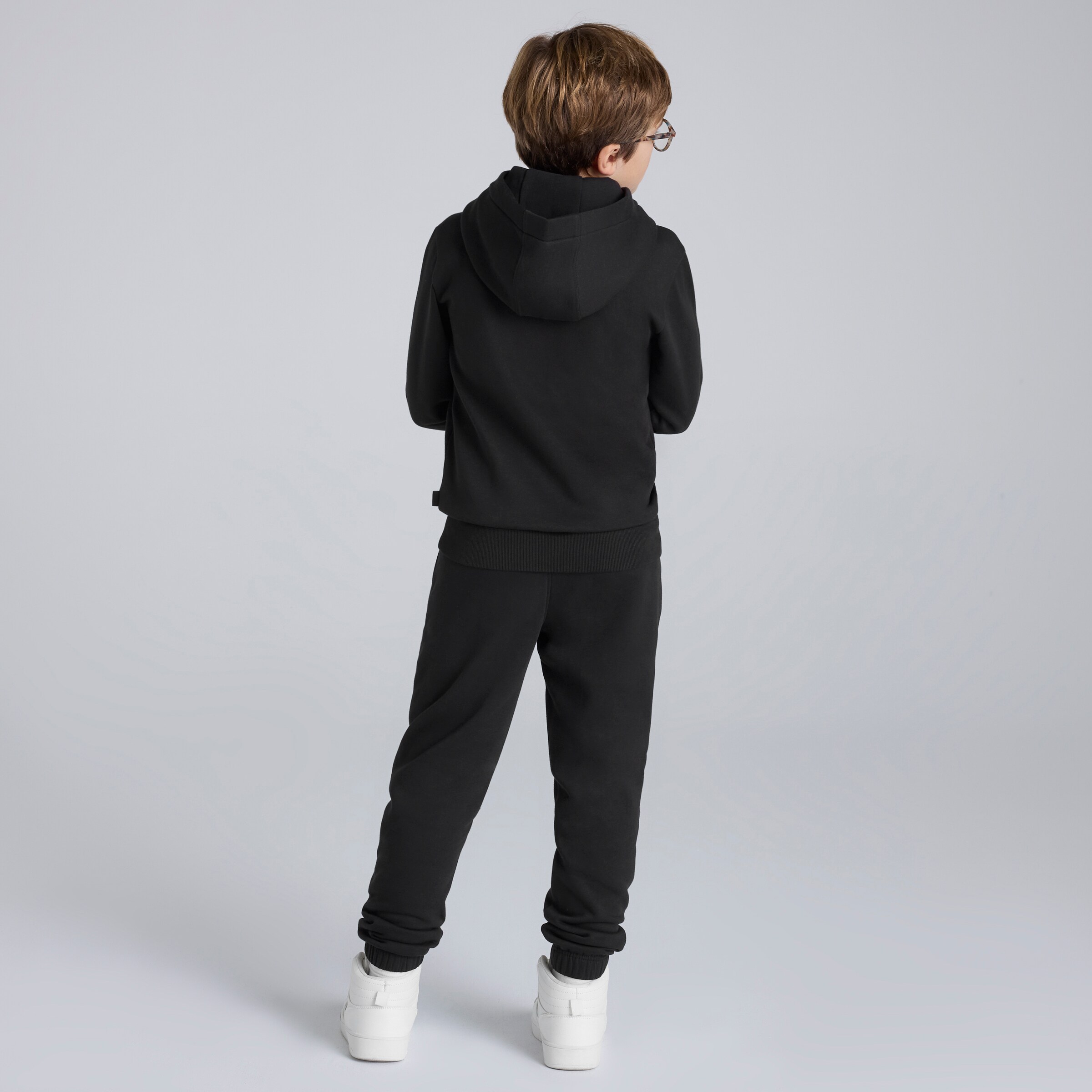 Manchester United Kids 1878 Joggers Black Black Detail [3-4]