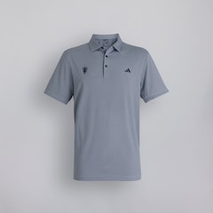 Manchester United x adidas Golf Performance Textured Polo Shirt Navy