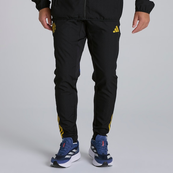 Manchester United Tiro 25 Competition Presentation Tracksuit Bottoms Negro