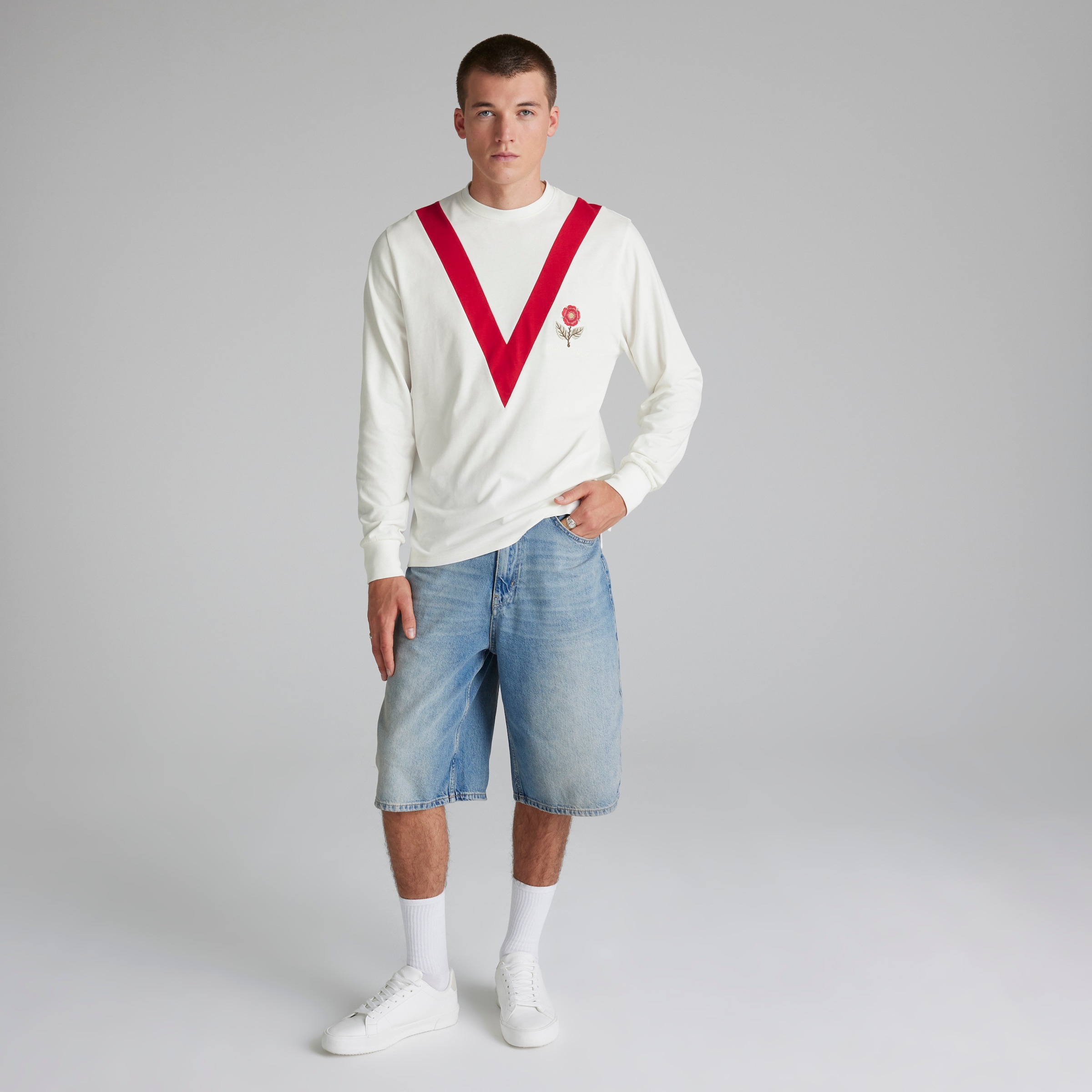 Manchester United 1909 Inspired Shirt White Detail [3-6]